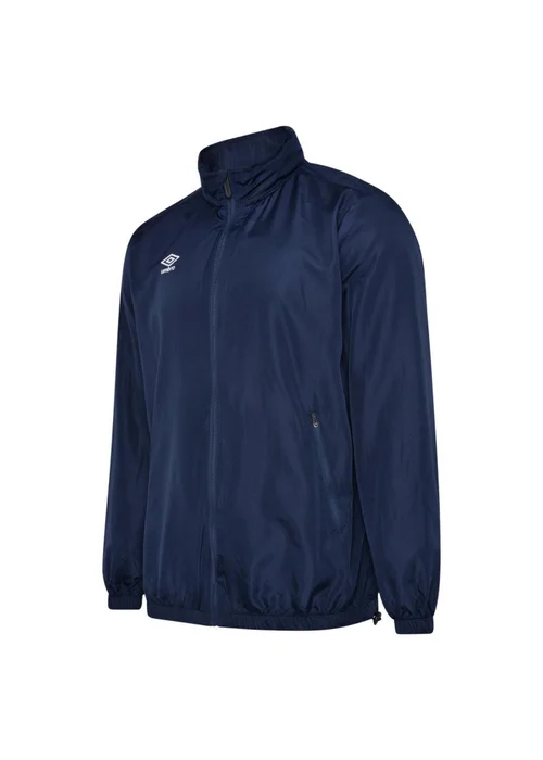 Umbro Navy Club Essential Light Waterproof Jacket - S Image 1