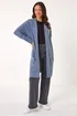 Roman Denim Pocket Knit Cardigan - Size 14 Image 3