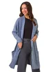 Roman Denim Pocket Knit Cardigan - Size 14 Image 1