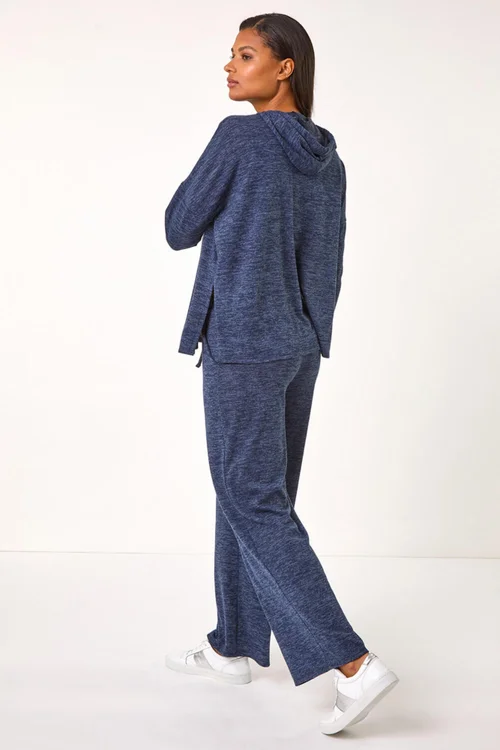 Roman Navy Soft Touch Drawstring Hoodie - 10 Image 3