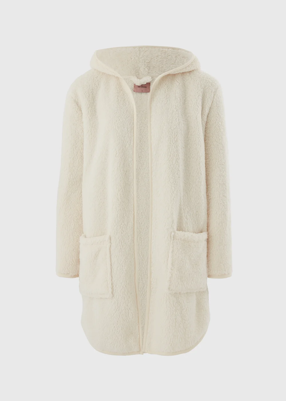 Cream Fleece Cardigan - Extra small Image 2