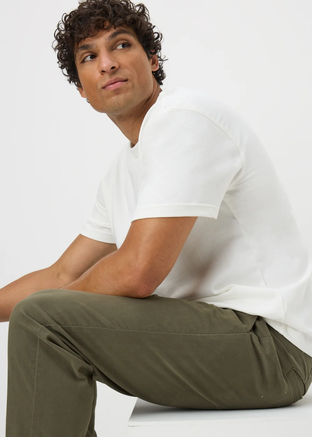 White Heavy Weight T-Shirt - XS Image 2