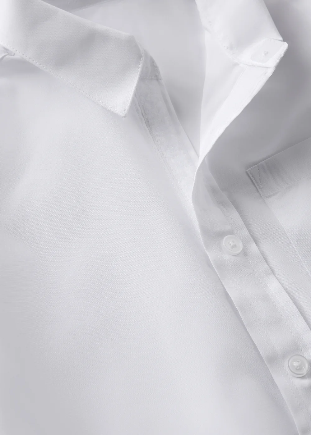2 Pack Boys White Easy Dressing Shirts (4-16yrs) - Age 4 Years Image 2