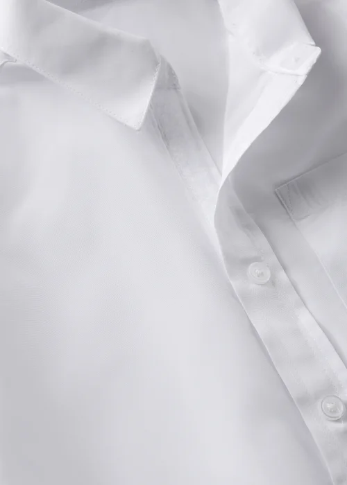 2 Pack Boys White Easy Dressing Shirts (4-16yrs) - Age 4 Years Image 2
