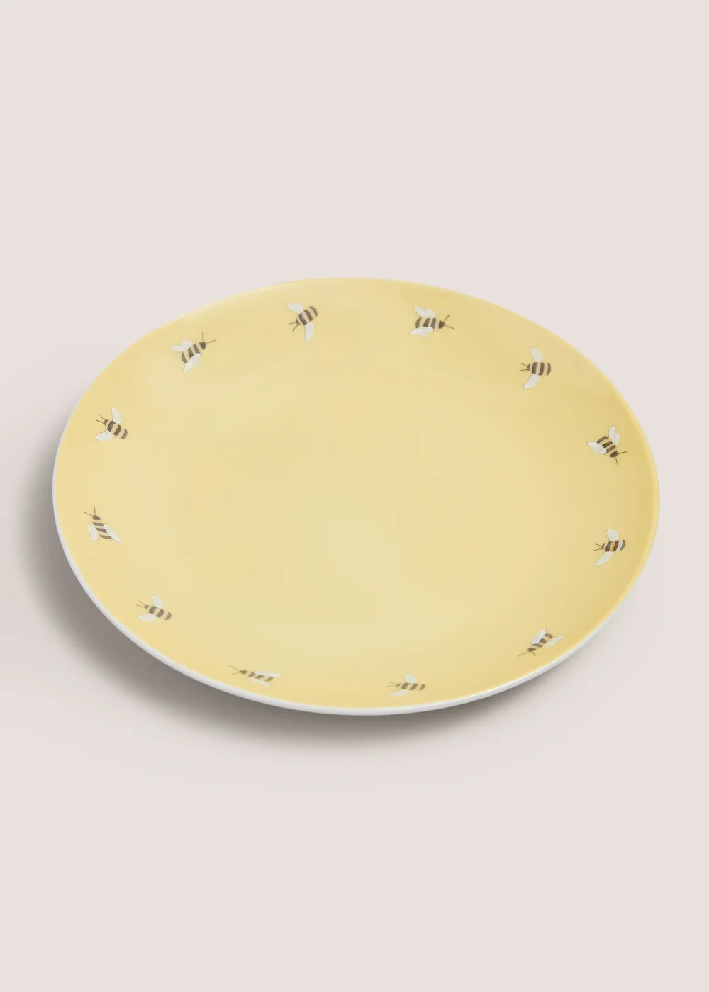 Yellow Bee Daisy Side Plate Image 1
