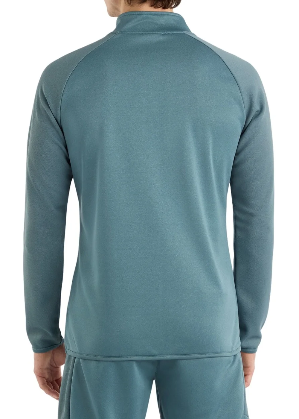 Umbro Sea Blue Sportswear Quarter Zip Sweatshirt - XS Image 2