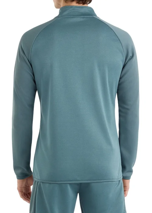 Umbro Sea Blue Sportswear Quarter Zip Sweatshirt - XS Image 2