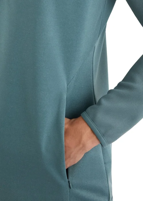 Umbro Sea Blue Sportswear Quarter Zip Sweatshirt - XS Image 3