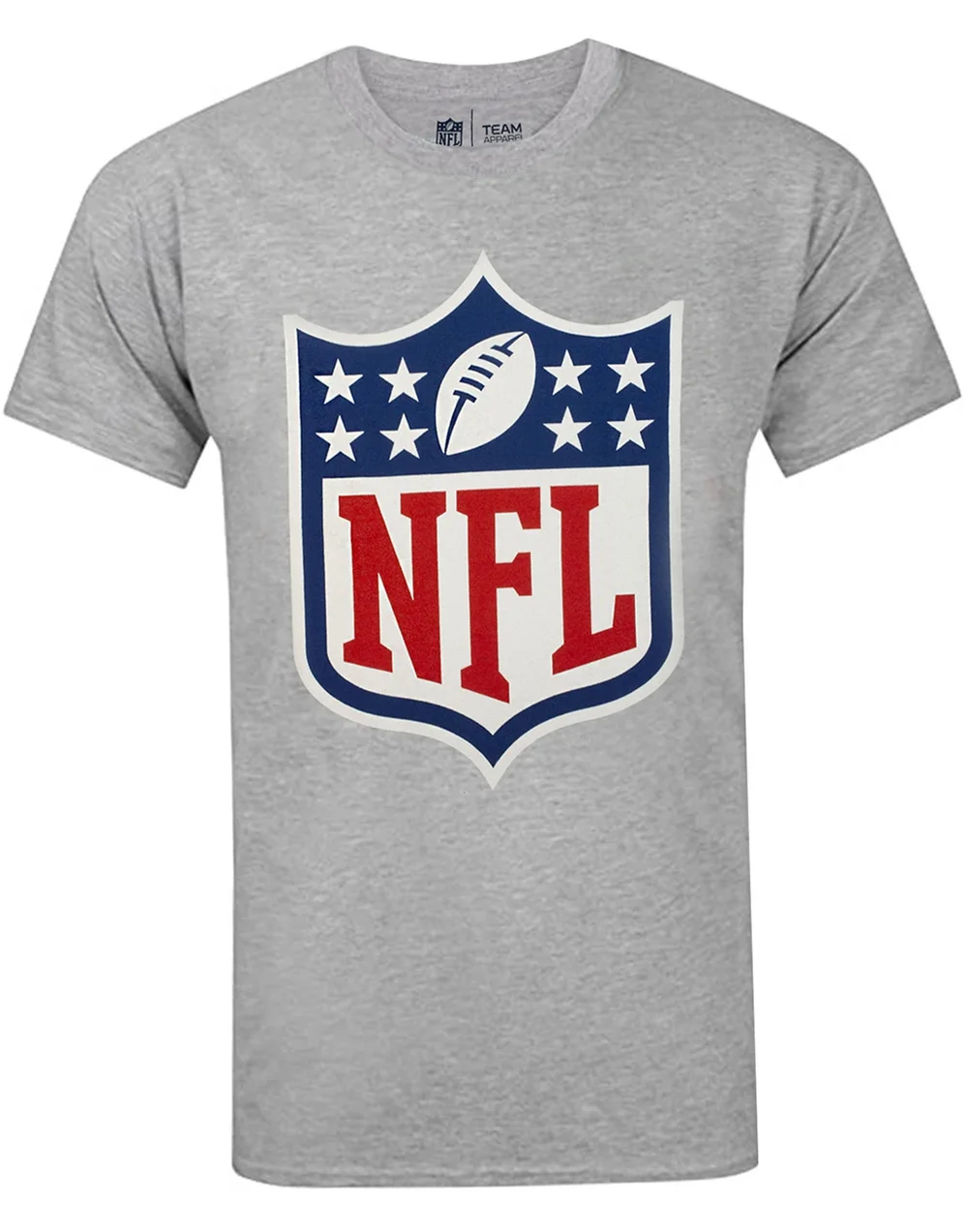 NFL Grey Shield Logo Short Sleeved T-Shirt - S Image 2