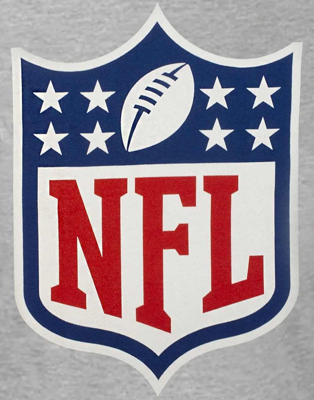 NFL Grey Shield Logo Short Sleeved T-Shirt - S Image 5
