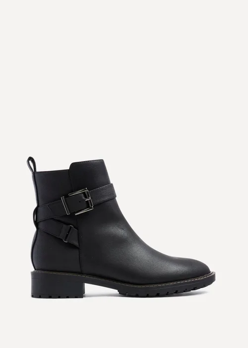 Linzi Watson Black Nubuck Ankle Boot - 3 Image 2