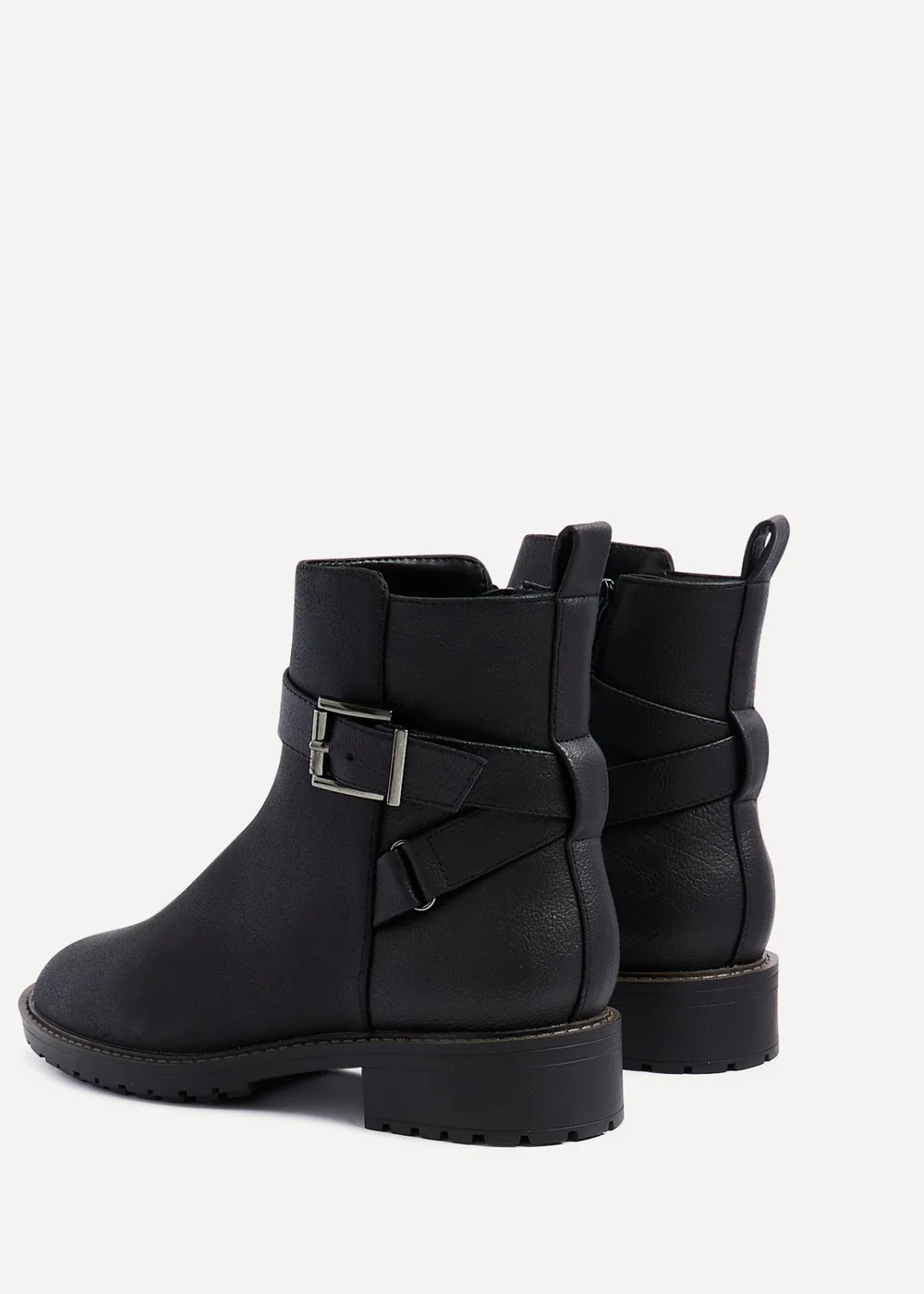 Linzi Watson Black Nubuck Ankle Boot - 3 Image 5