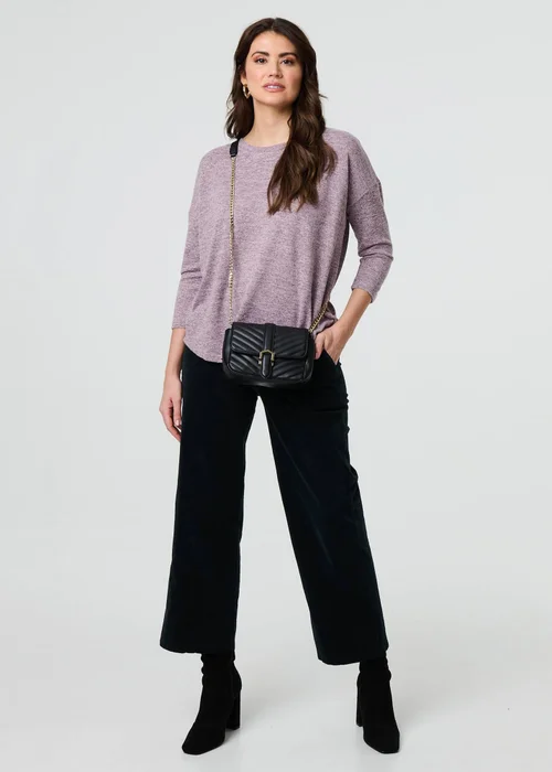 Izabel London Blush Relaxed Boat Neck Top - 10 Image 4