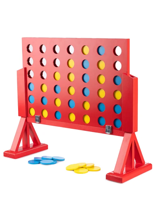 Toyrific Grasshopper Games Giant 4 In A Row - No Size Image 1