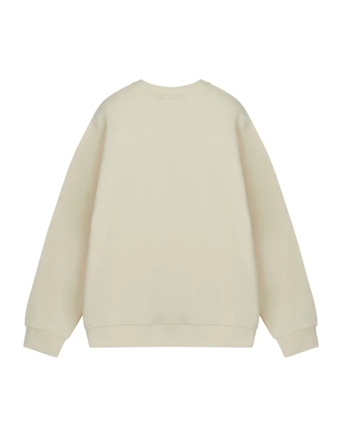 Vanilla Underground Harvard Unisex Beige Tennis Sweatshirt - S Image 2