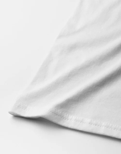 Vanilla Underground Yale Unisex White Crest Logo Short Sleeved T-Shirt - S Image 5