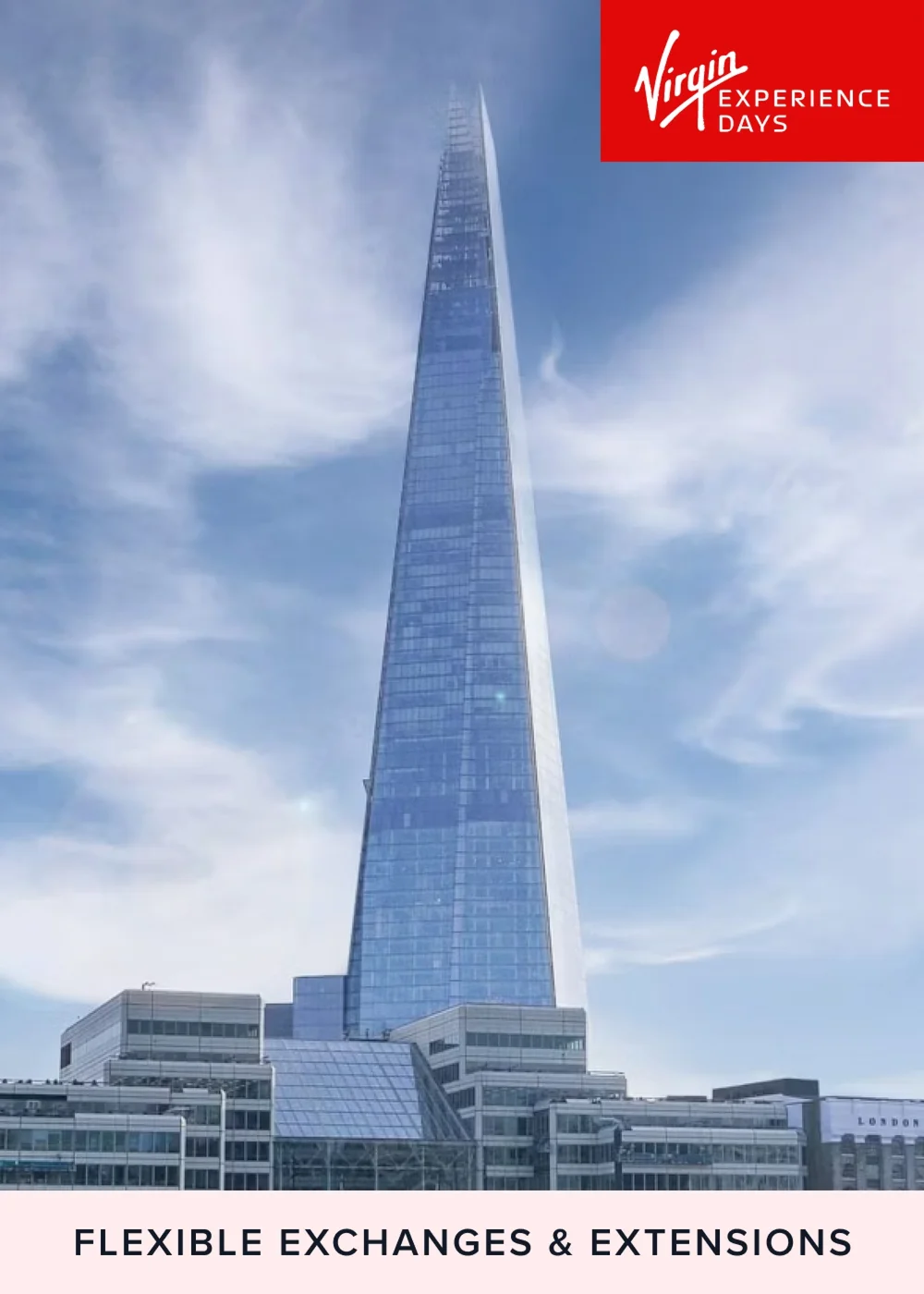 Virgin Experience Days Visit to The View from The Shard for Two - No Size Image 1