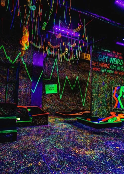 Virgin Experience Days 9 Holes of Crazy Golf for Two at Junkyard Golf Club, Camden - No Size Image 3