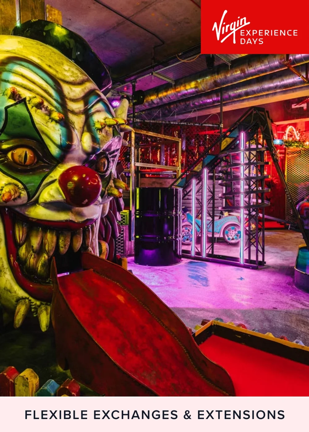 Virgin Experience Days 9 Holes of Crazy Golf for Two at Junkyard Golf Club, Camden - No Size Image 1