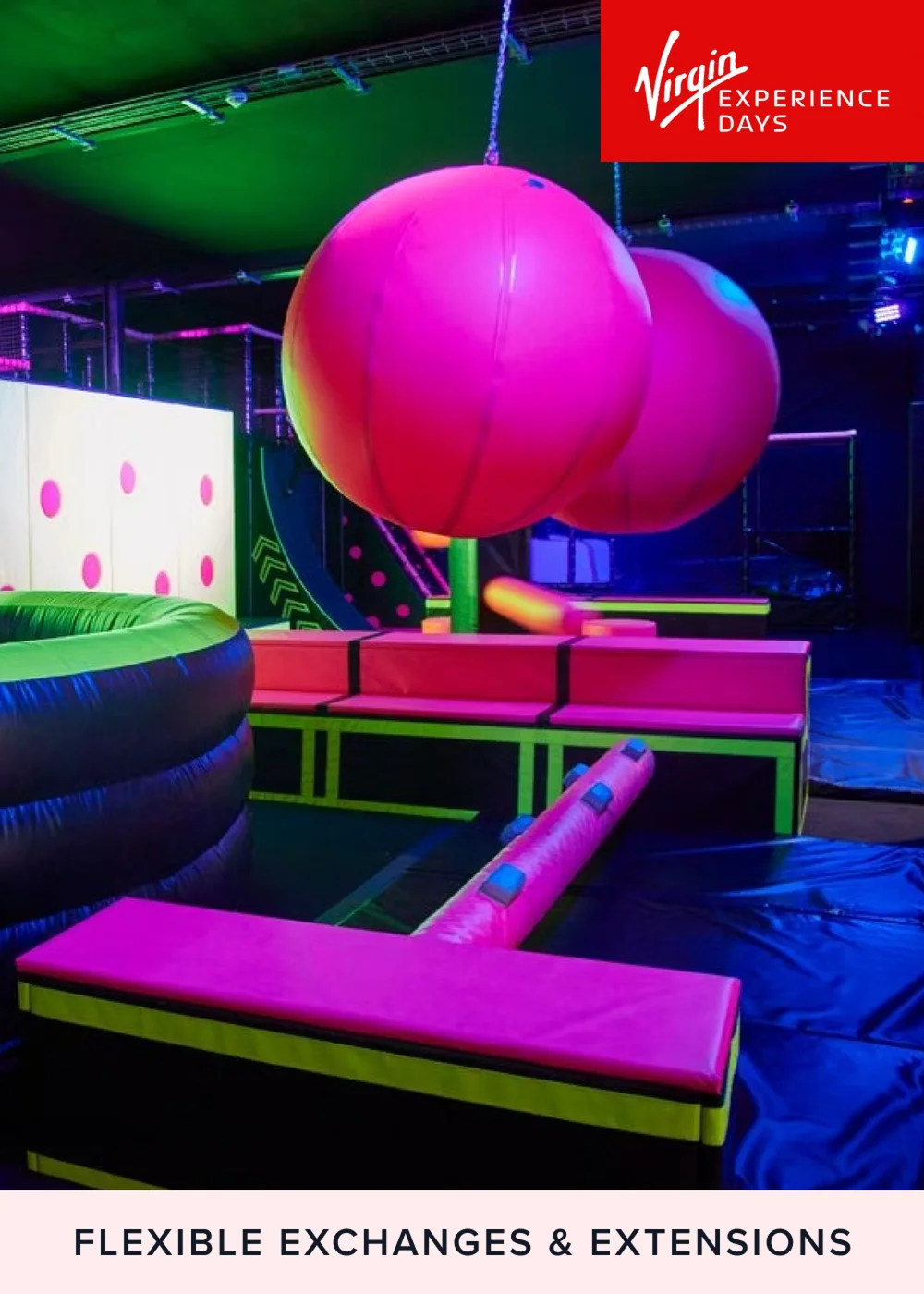 Virgin Experience Days Jump Inc Indoor Playground One Hour Open Jump for Two - No Size Image 1