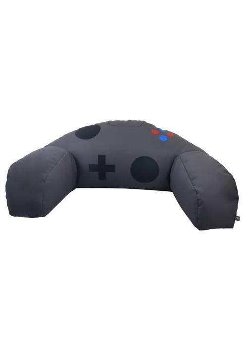 rucomfy Grey Printed Gaming Controller Pillow - One Size Image 1