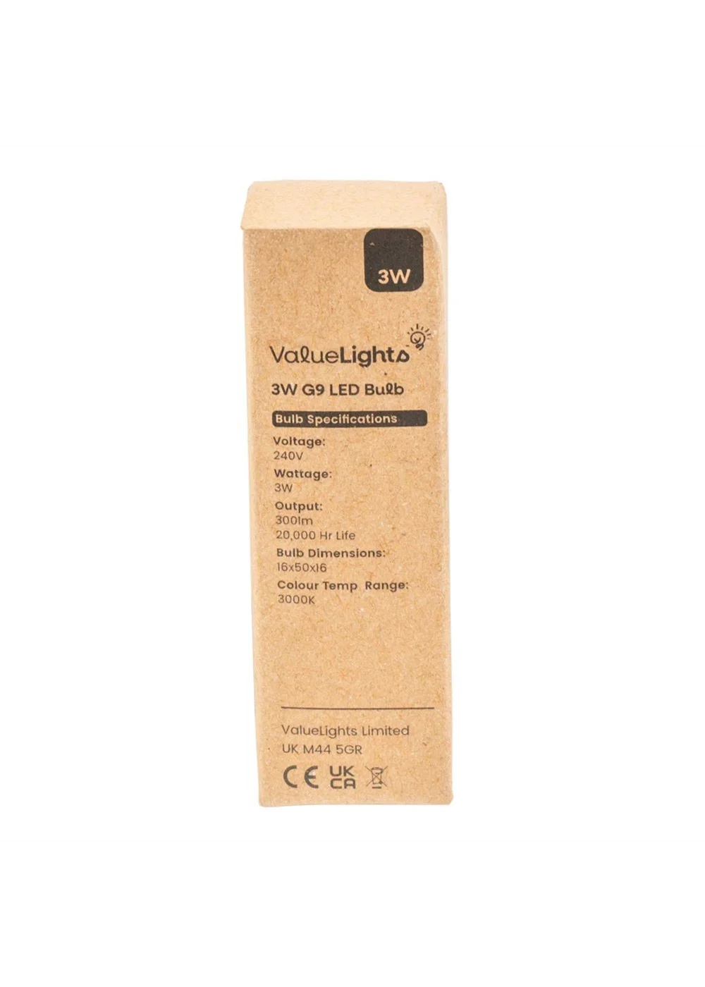 ValueLights 6 Pack G9 LED 3W Cool White 6500K Light Bulbs - One Size Image 4