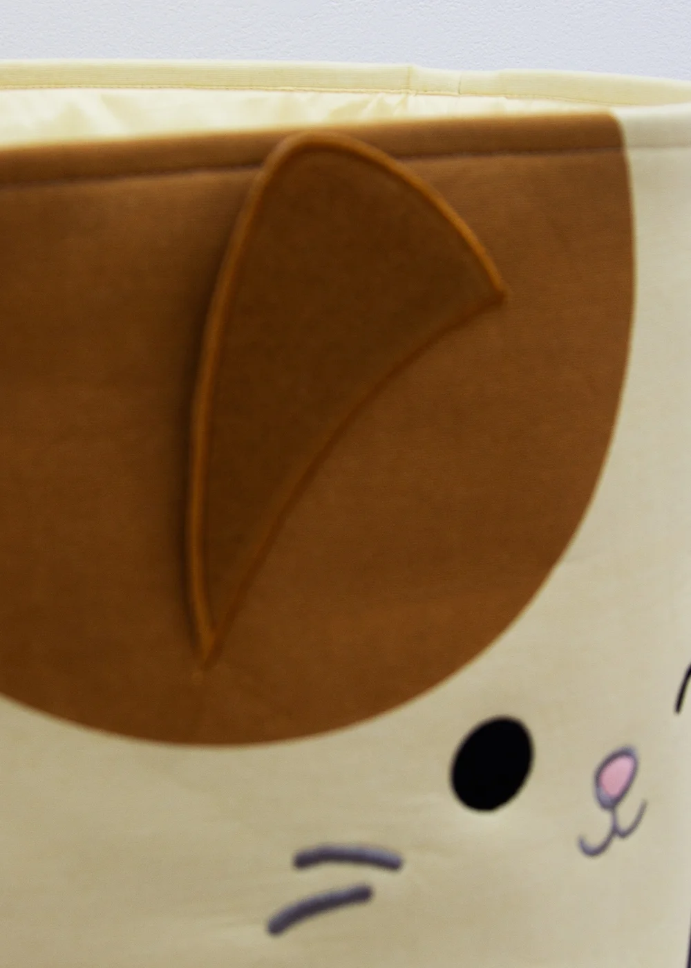 Squishmallows Beige Camcat Storage Tub (38cm x 31cm) - One Size Image 5