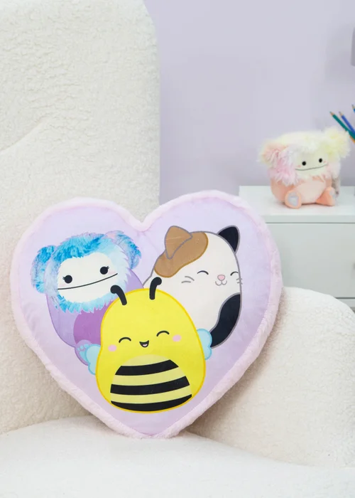 Squishmallows Multi Colour Flash Decorative Shaped Cushion - One Size Image 3