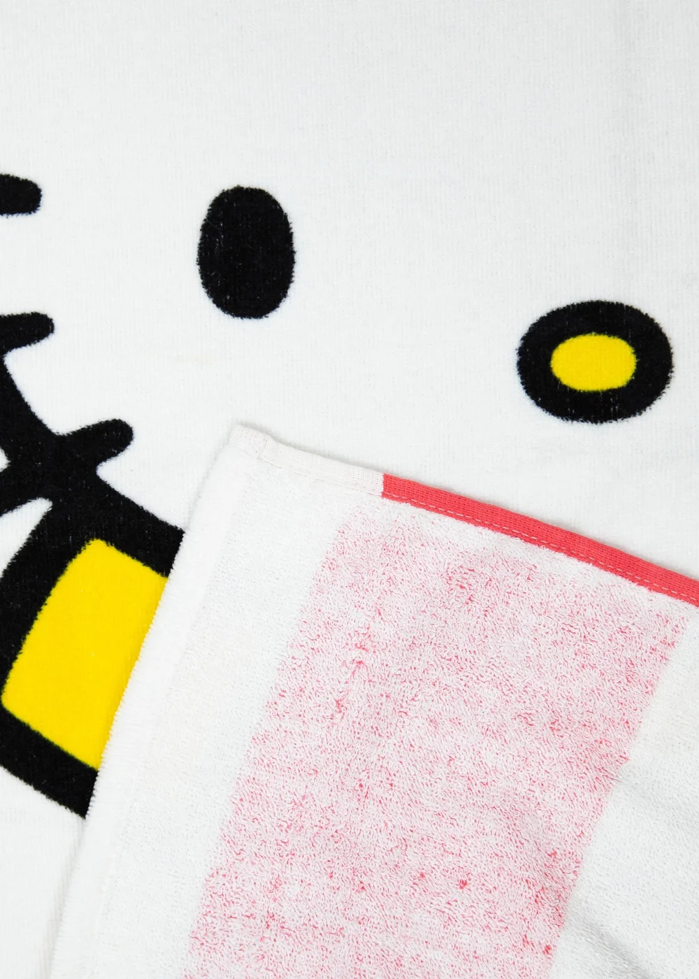 Hello Kitty Red Stripe Beach Towel - One Size Image 5
