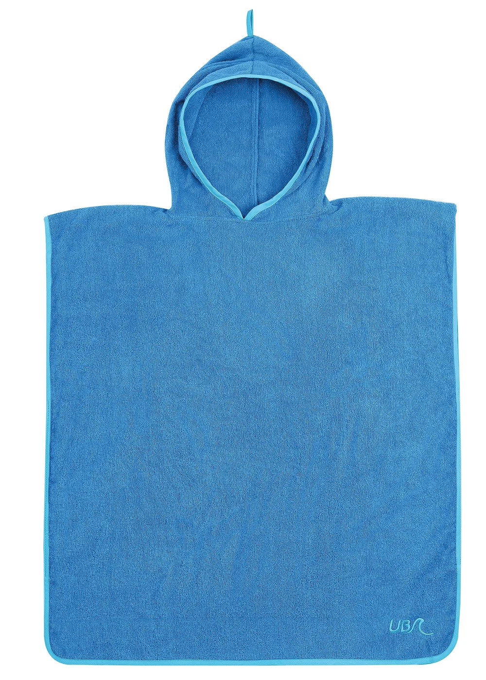 Urban Beach Aqua Kids Cotton Poncho - One Size Image 1