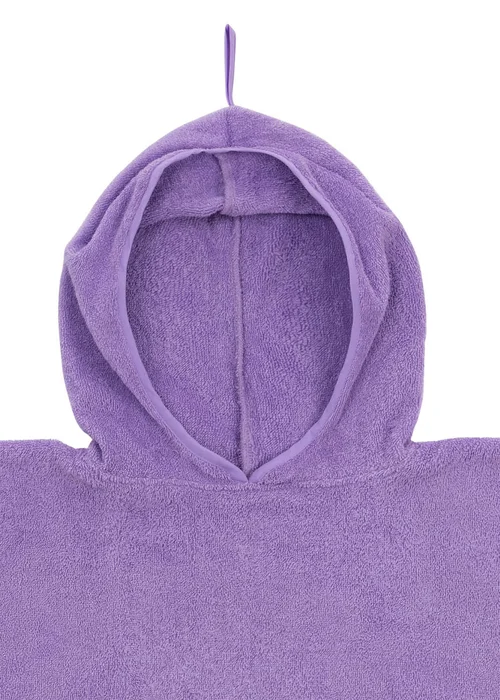 Urban Beach Lilac Junior Cotton Poncho - One Size Image 2