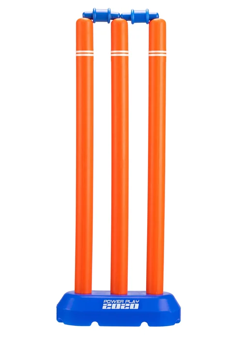 Toyrific Orange Powerplay Plastic Cricket Set - One Size Image 2