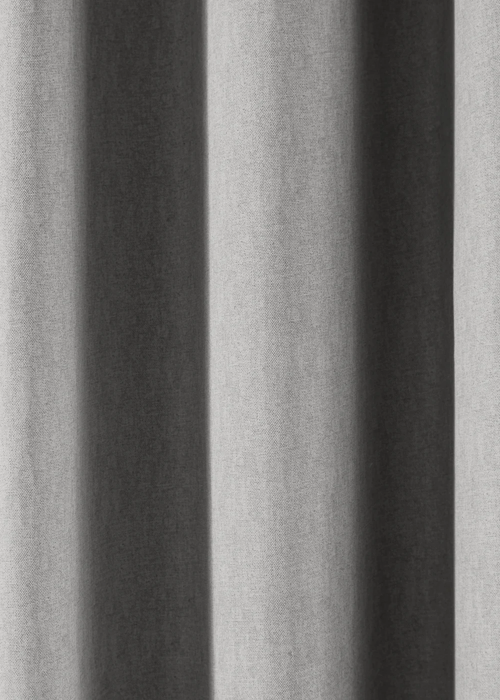 Fusion Cannes Woven Silver Eyelet Curtains - 46W X 54D (116x137cm) Image 3