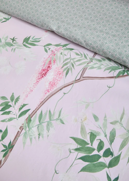 Soiree Enya Digitally Printed Pink Duvet Cover Set - King Image 3