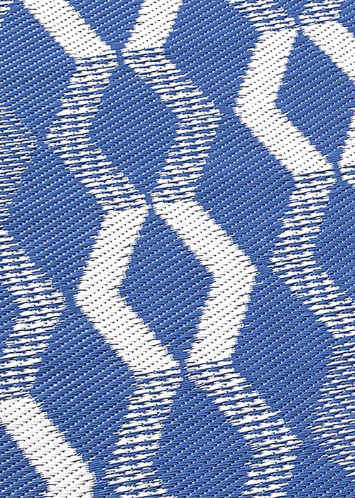 Fusion Rico Outdoor UV Resistant Blue Outdoor Rug - 120 x 170 Image 3