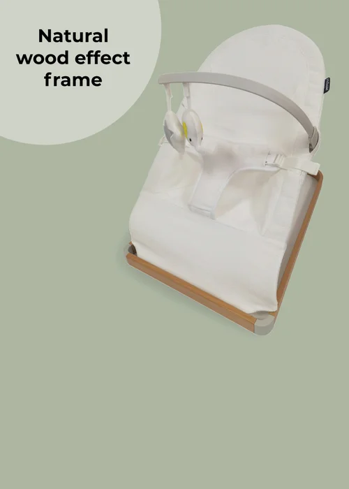 My Babiie Cream Baby Bouncer - One Size Image 3