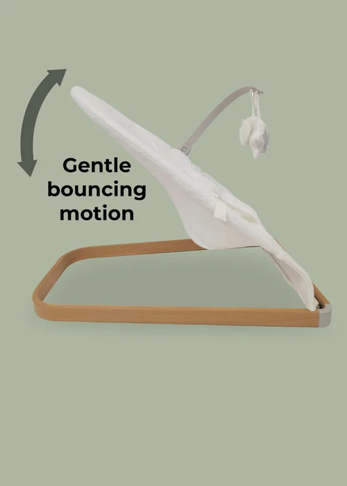 My Babiie Cream Baby Bouncer - One Size Image 5