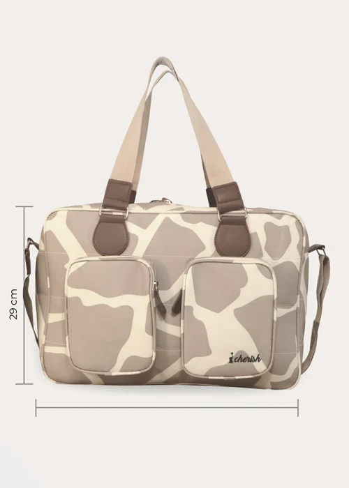 My Babiie Tan Deluxe Changing Bag - One Size Image 3