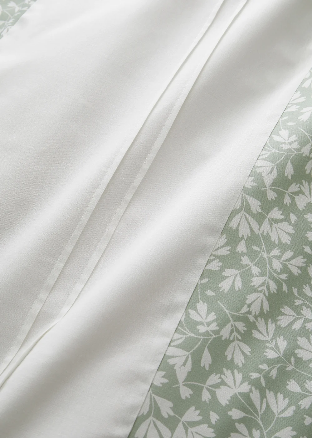 Dreams & Drapes Decorative Tess Green Duvet Cover Set - Single Image 3