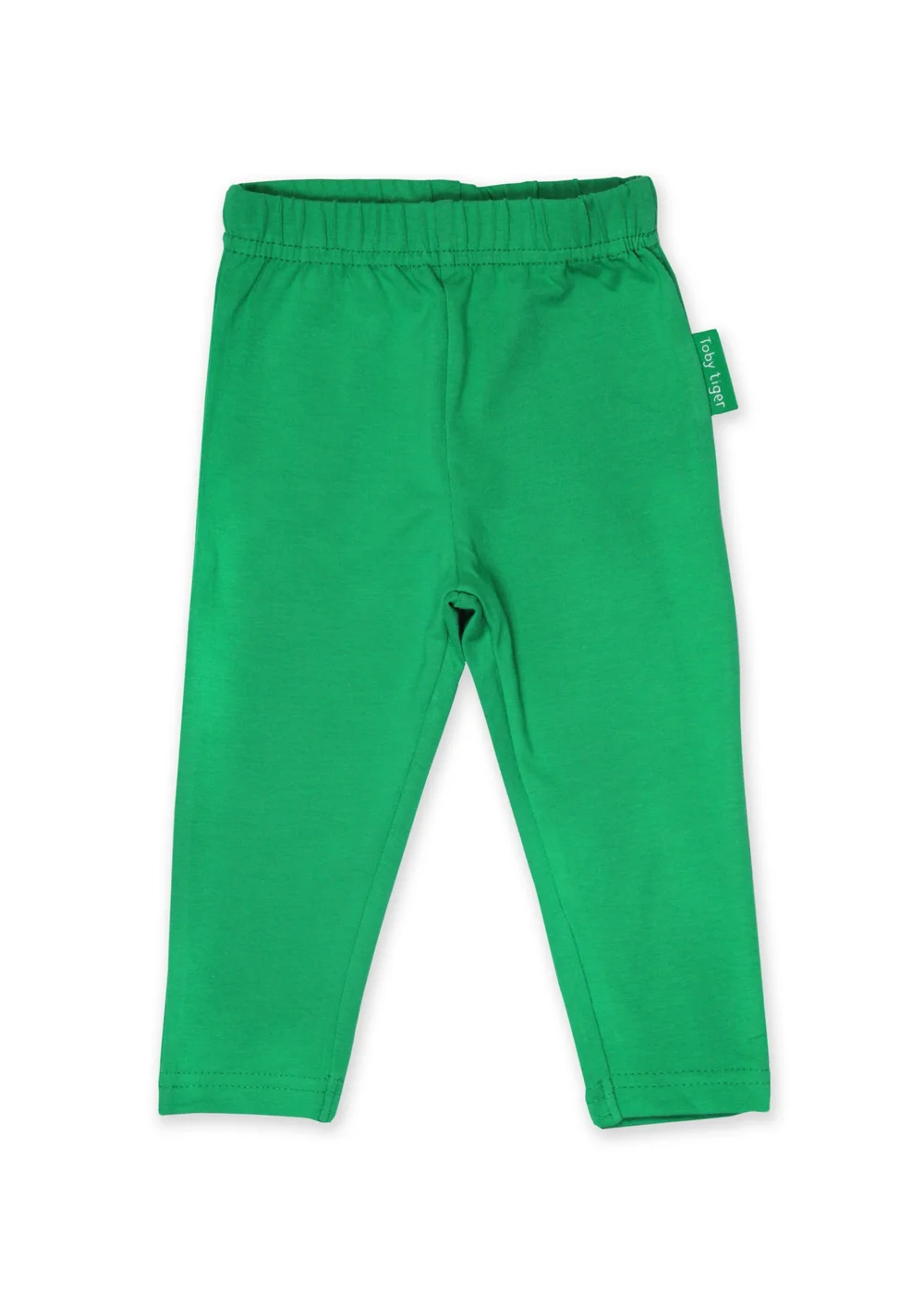 Toby Tiger Organic Green Basic Leggings (6 months - 8 years) - 2-3 Yrs Image 1