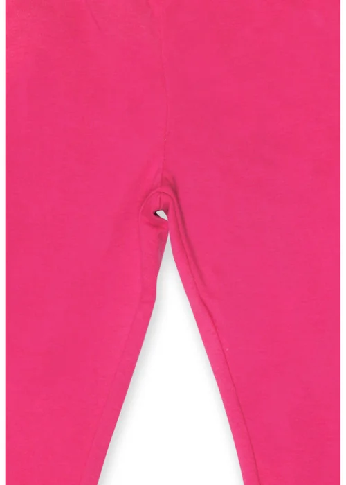 Toby Tiger Organic Pink Basic Leggings (6 months - 8 years) - 2-3 Yrs Image 2