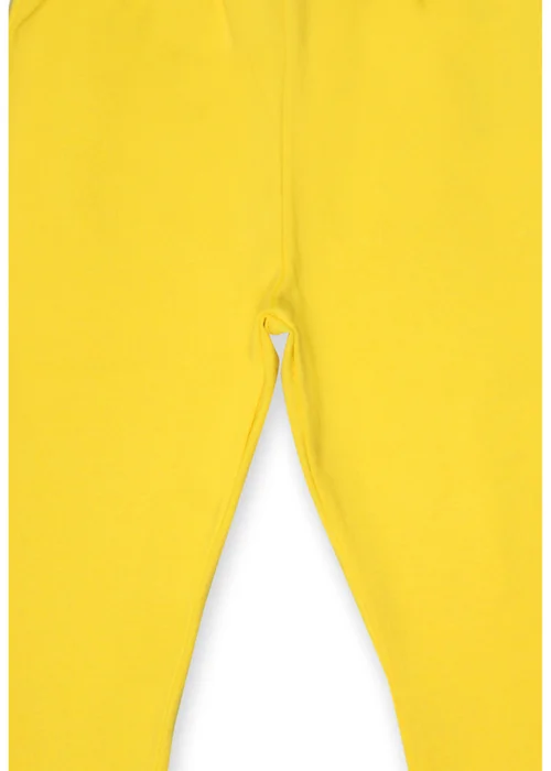 Toby Tiger Organic Yellow Basic Leggings (6 months - 8 years) - 2-3 Yrs Image 2