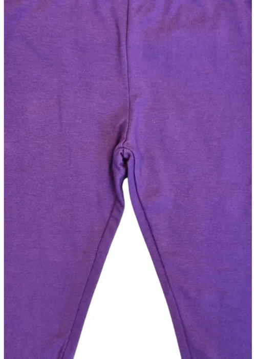 Toby Tiger Organic Purple Basic Leggings (6 months - 8 years) - 2-3 Yrs Image 2