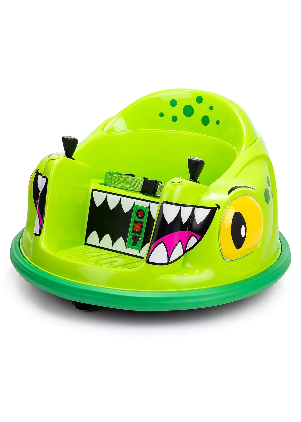 Xootz Dark Green Animal Bumper Dinosaur Car - One Size Image 1