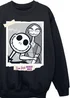 Disney Nightmare Before Christmas Polaroid Kids Black Sweatshirt (3-13 Years) - 12-13 yrs Image 2