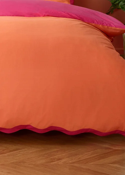 Heya Home Wiggle Scalloped Duvet Cover Set - Single Image 2