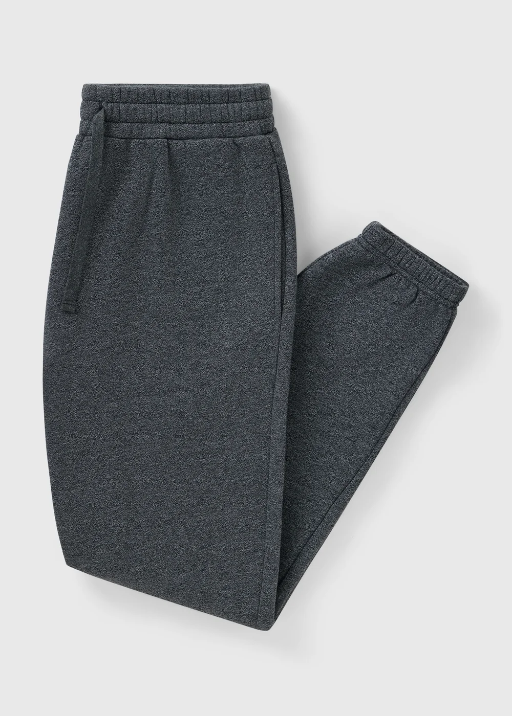 Grey Essential Cuffed Joggers - XS Image 4