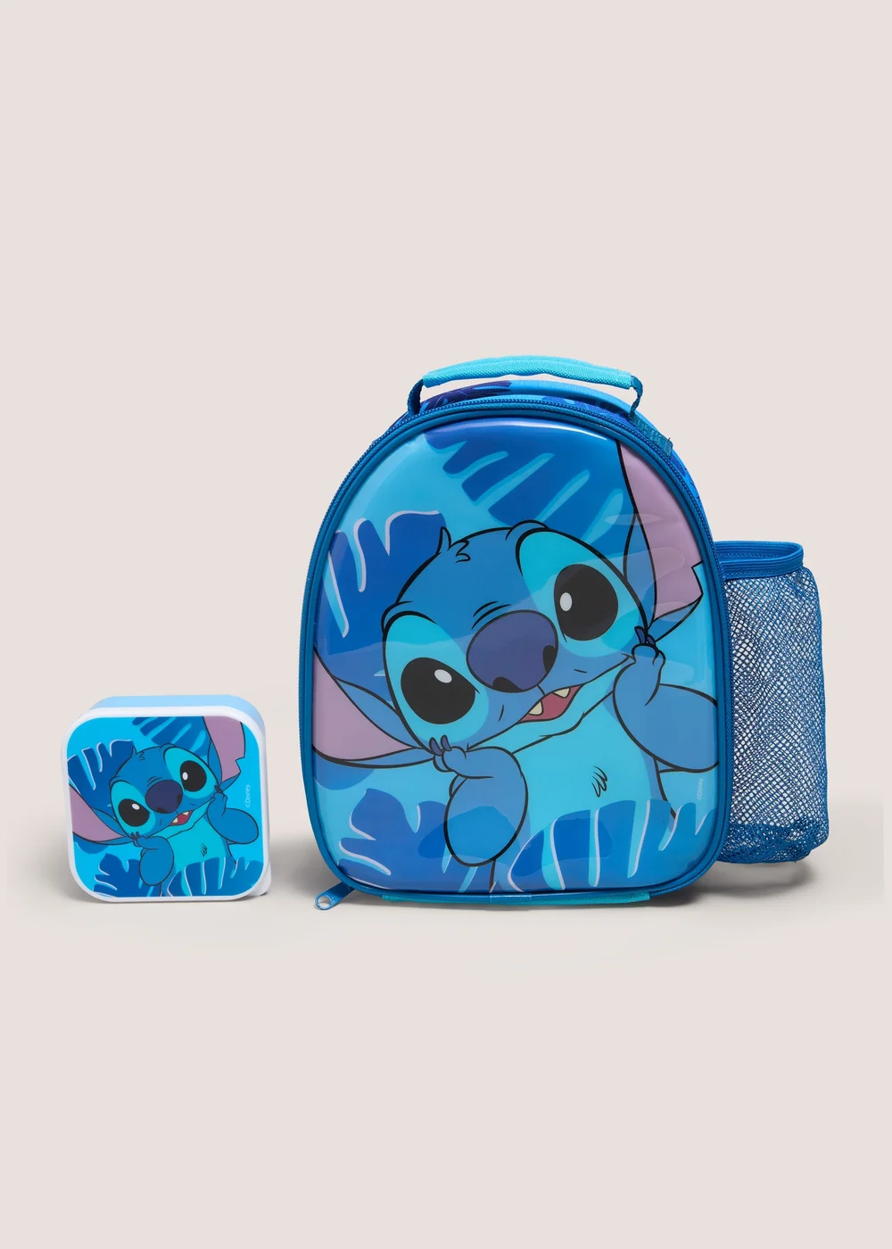 Polar Gear Disney Stitch Blue Lunch Bag & Snack Box Image 1