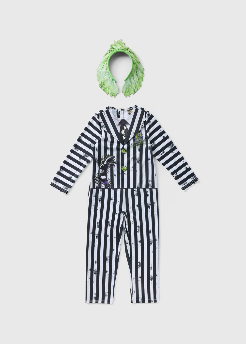Beetlejuice Kids Halloween Costume (2-11yrs) - 2-3 Yrs Image 1