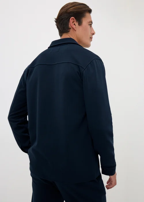 Navy Smart Co Ord Shacket - S Image 2